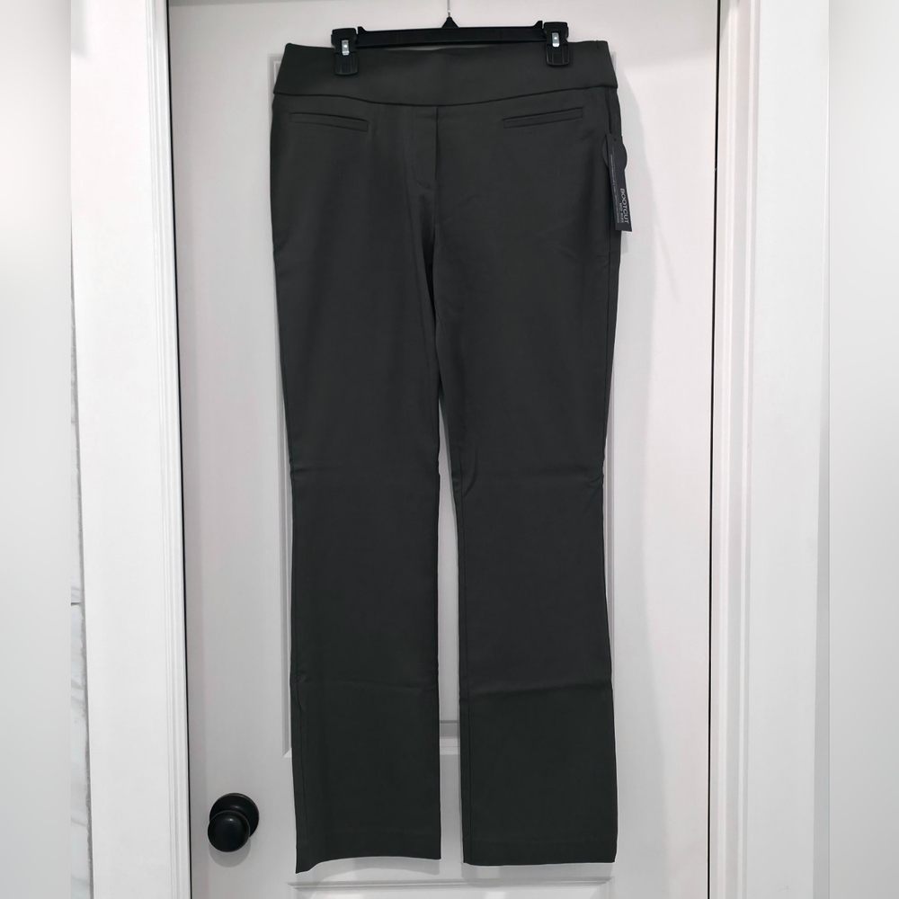 APT. 9 | Brynn Midrise Pull-On Bootcut Peat Dress Pants - Picture 2 of 7